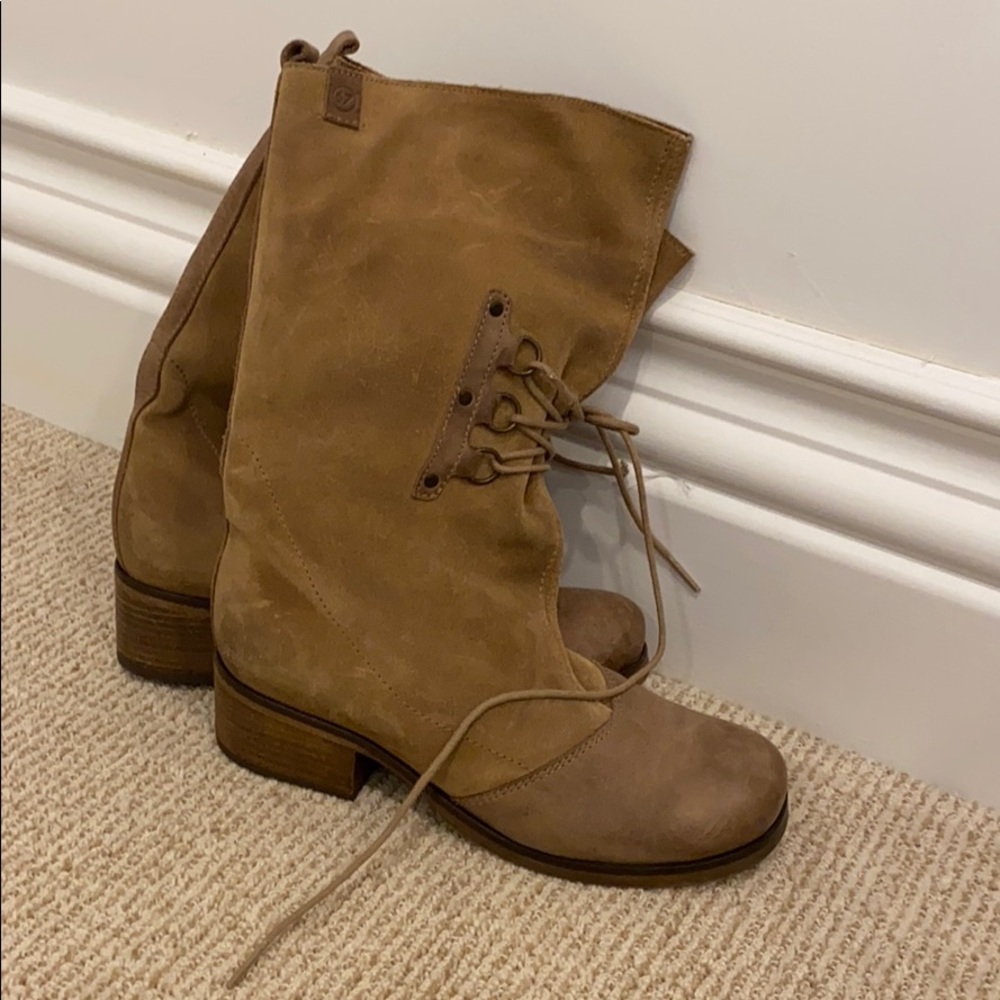 Lace up boots